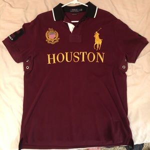 Maroon Ralph Lauren polo